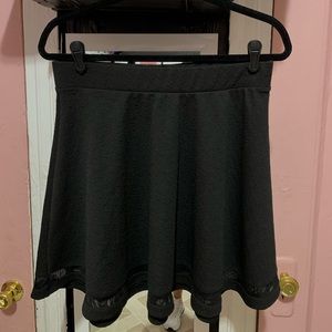 Mesh A-line skirt